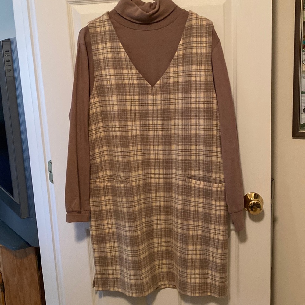 Super cute Jumper with Turtleneck Set